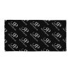 Logo Pattern Towel Black